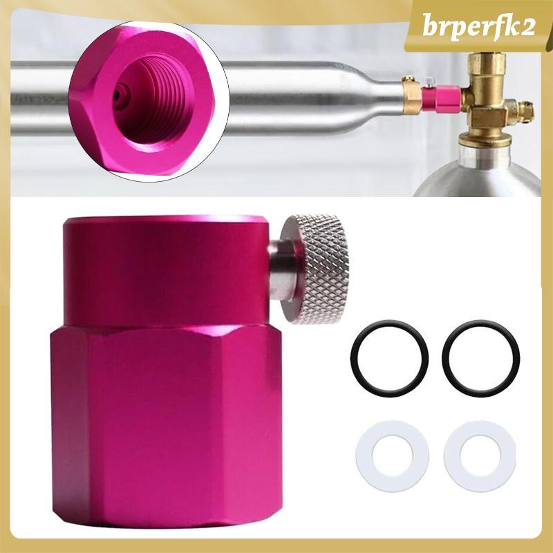 [Brperfk2] Adaptador De Conexão Rápida De CO2 De Metal Cilindro Durável Conector Peça De Reposição Para Fabricante De Ág