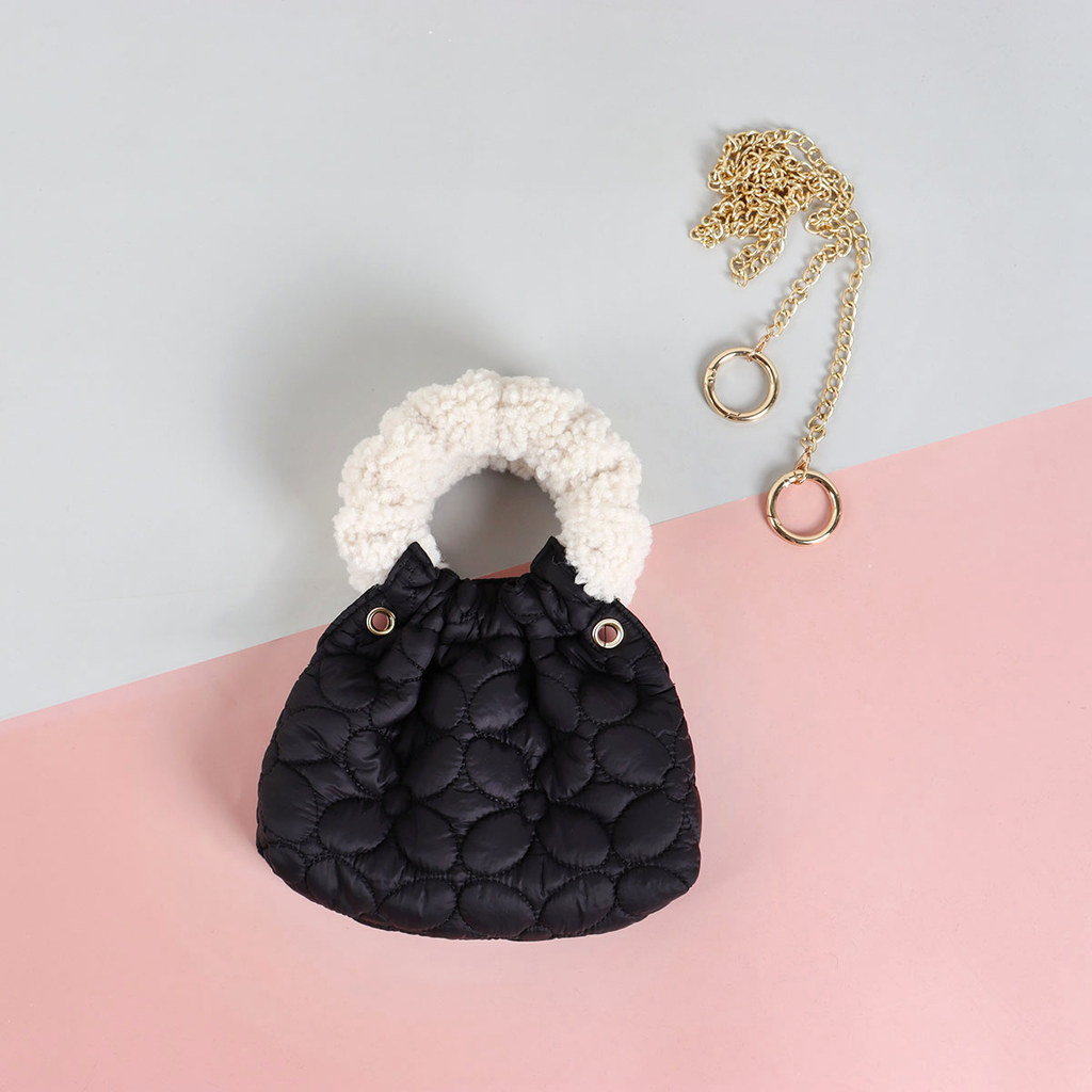 Suta Mini xadrez bolsa feminina 2022 primavera verão novo estilo High-End bonito doce legal pelúcia saco do mensageiro