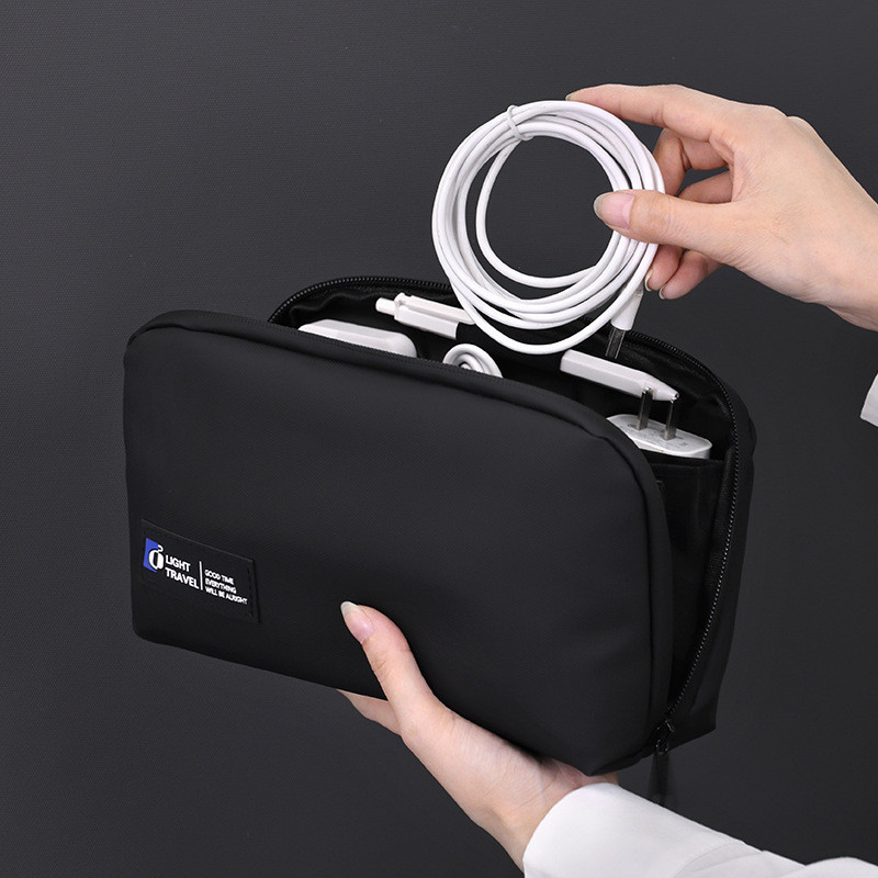 Armazenamento Digital Bolsa Carregador de Notebook para viagem Caixa de armazenamento de cabo de dados portátil de grand