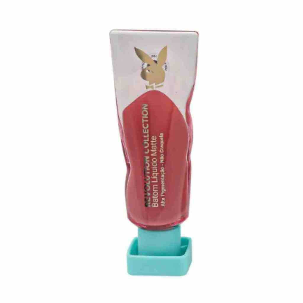Batom Liquido Matte Revolution Collection Playboy - Cor 01