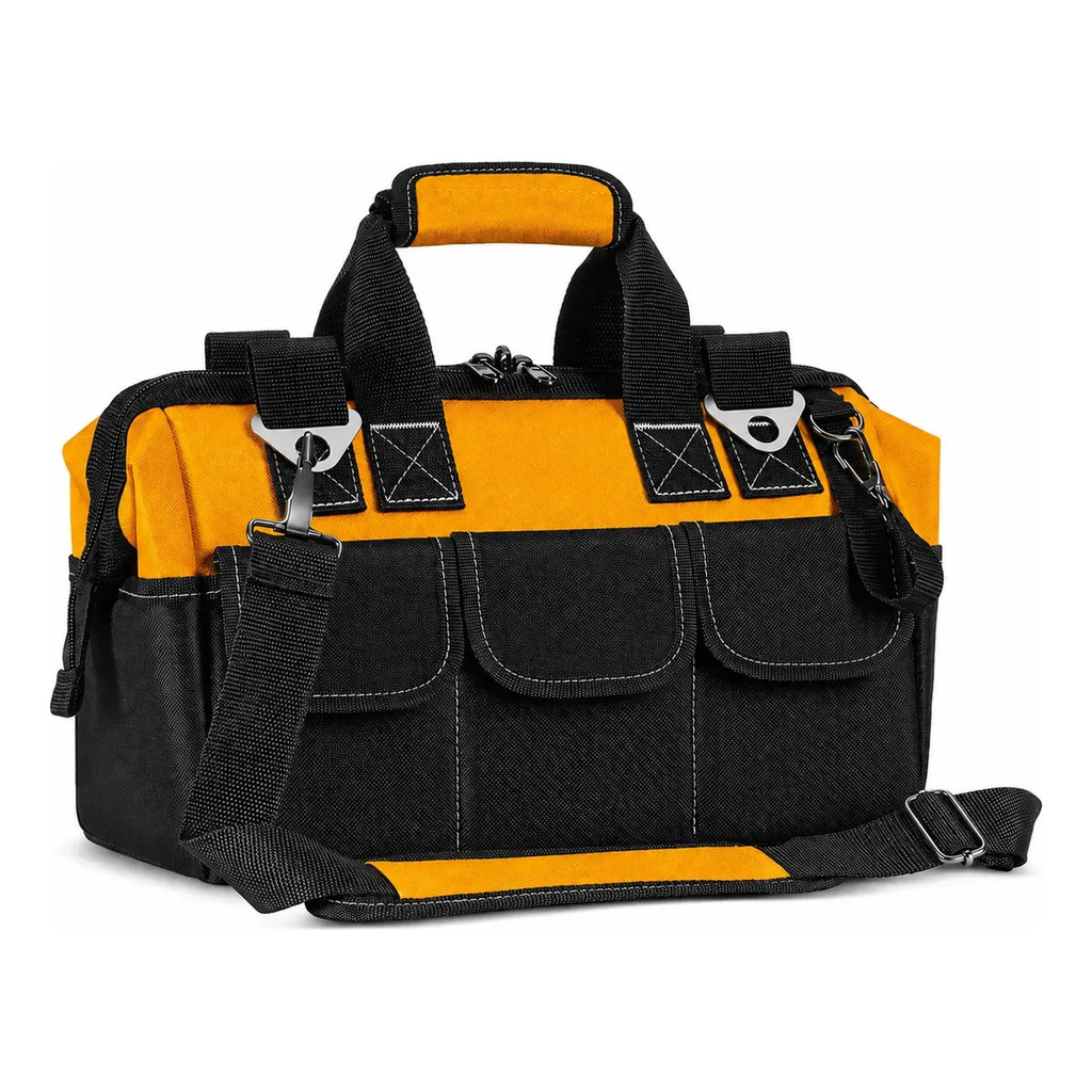 Bolsa Maleta De Ferramentas Grande Reforçada 15 Bolsos