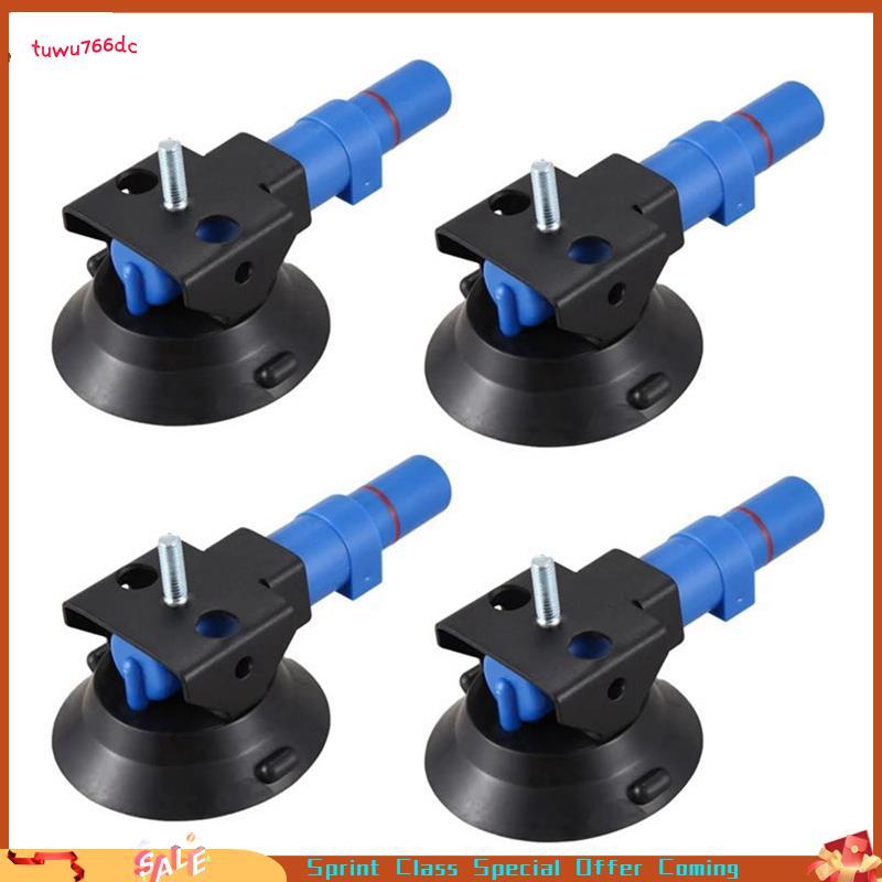[Entrega Rápida BR] 4X 3 Polegada Copo De Vácuo Côncavo 75Mm Ventosa De Bomba Manual Pesada Com Parafuso Rosca M6