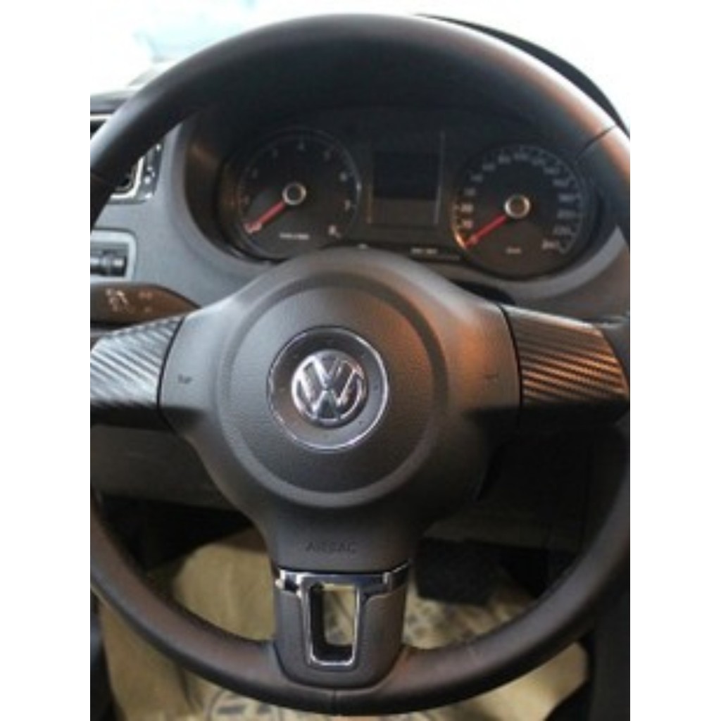 Volkswagen Golf 6 novo Sagitar Bora novo polo modificado adesivo de carro fibra carbono volante embelezamento adesivo de