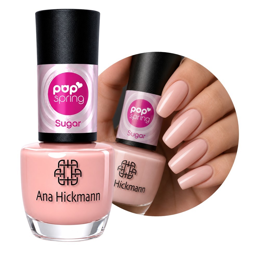 Esmalte Cremoso Nude Ana Hickmann Pop Spring Sugar 9ml
