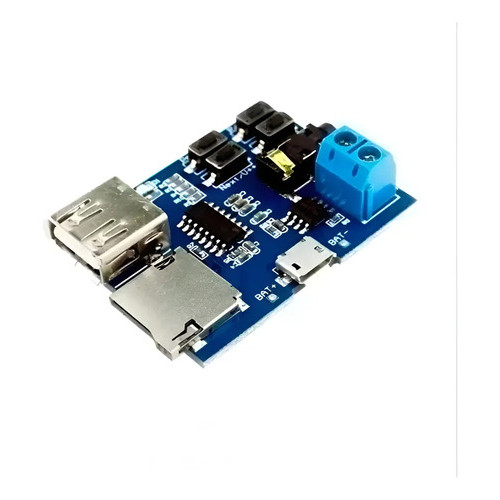Módulo Decodificador E Amplificador De Áudio Mp3 - Arduino