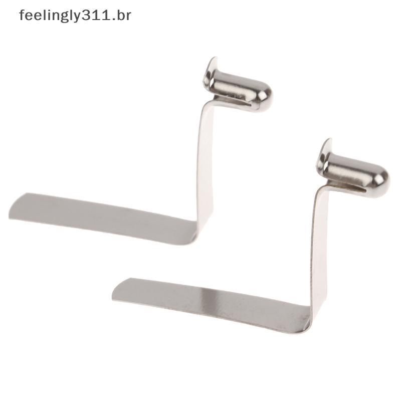 FEELI 10pcs Clipes De Mola 6mm Clipe De Pino De Tubo De Travamento Para Poste De Barraca Caiaque Paddle Camping
