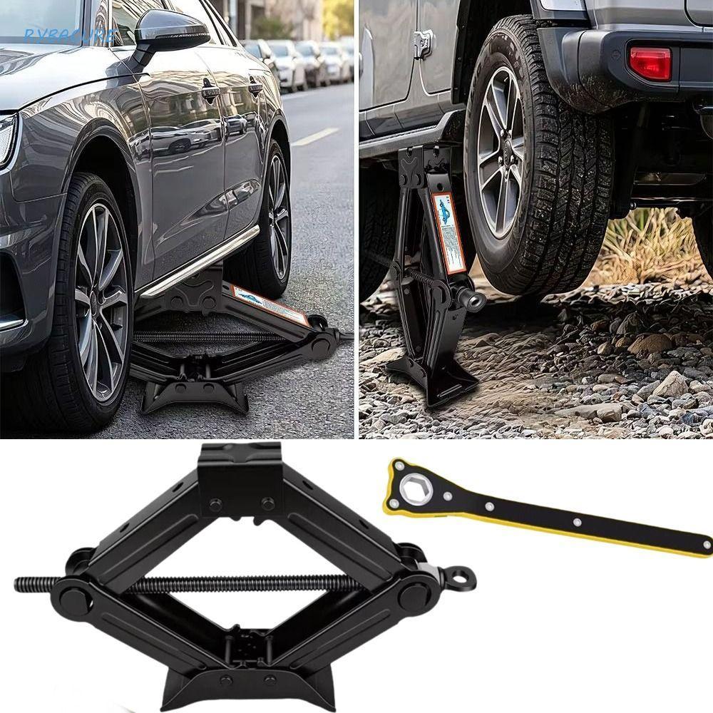 Macaco De Tesoura RYBACURE , Chave Extensível De 2 Toneladas Para Carro , Emergência Com Design Que Economiza Trabalho