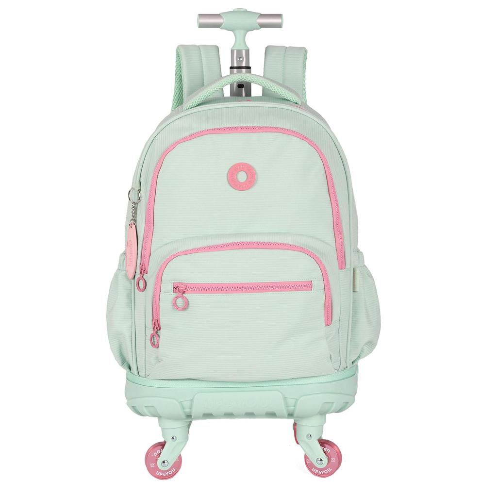 Mochila de Rodinhas 360 Skate Juvenil com Chaveiro Luara Up4you