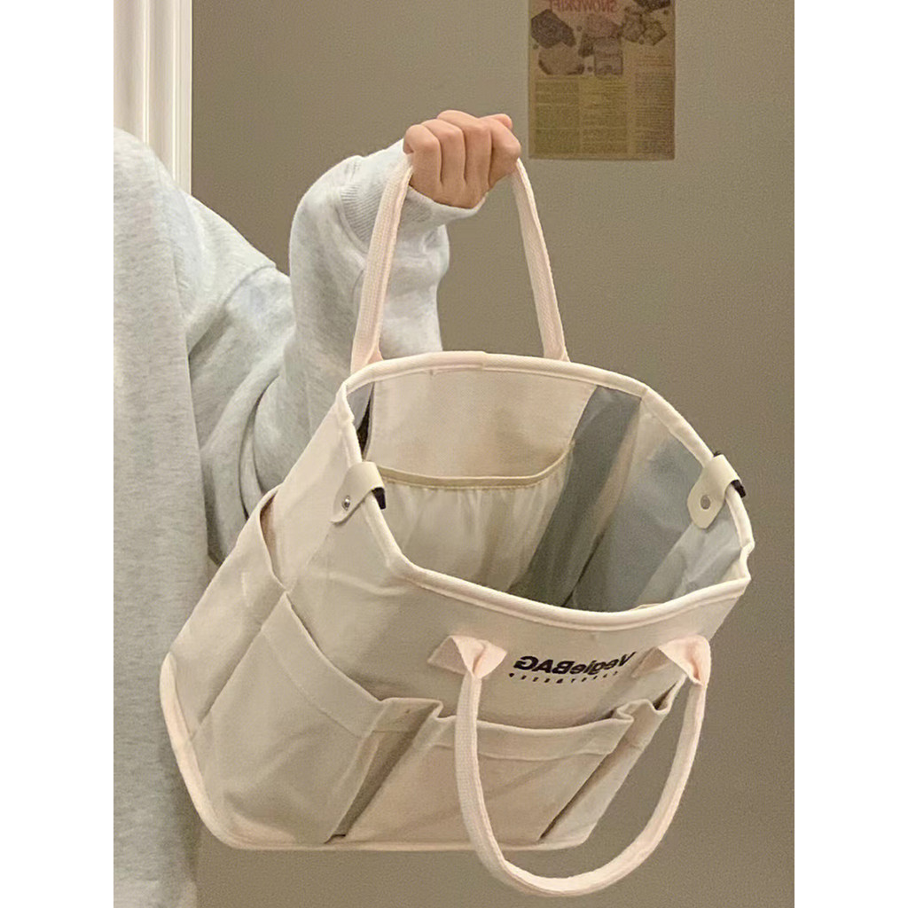 Japonês bebê mãe Commuter mamãe saco portátil mãe bebê saco passeio leve grande capacidade mamãe saco feminino lona saco