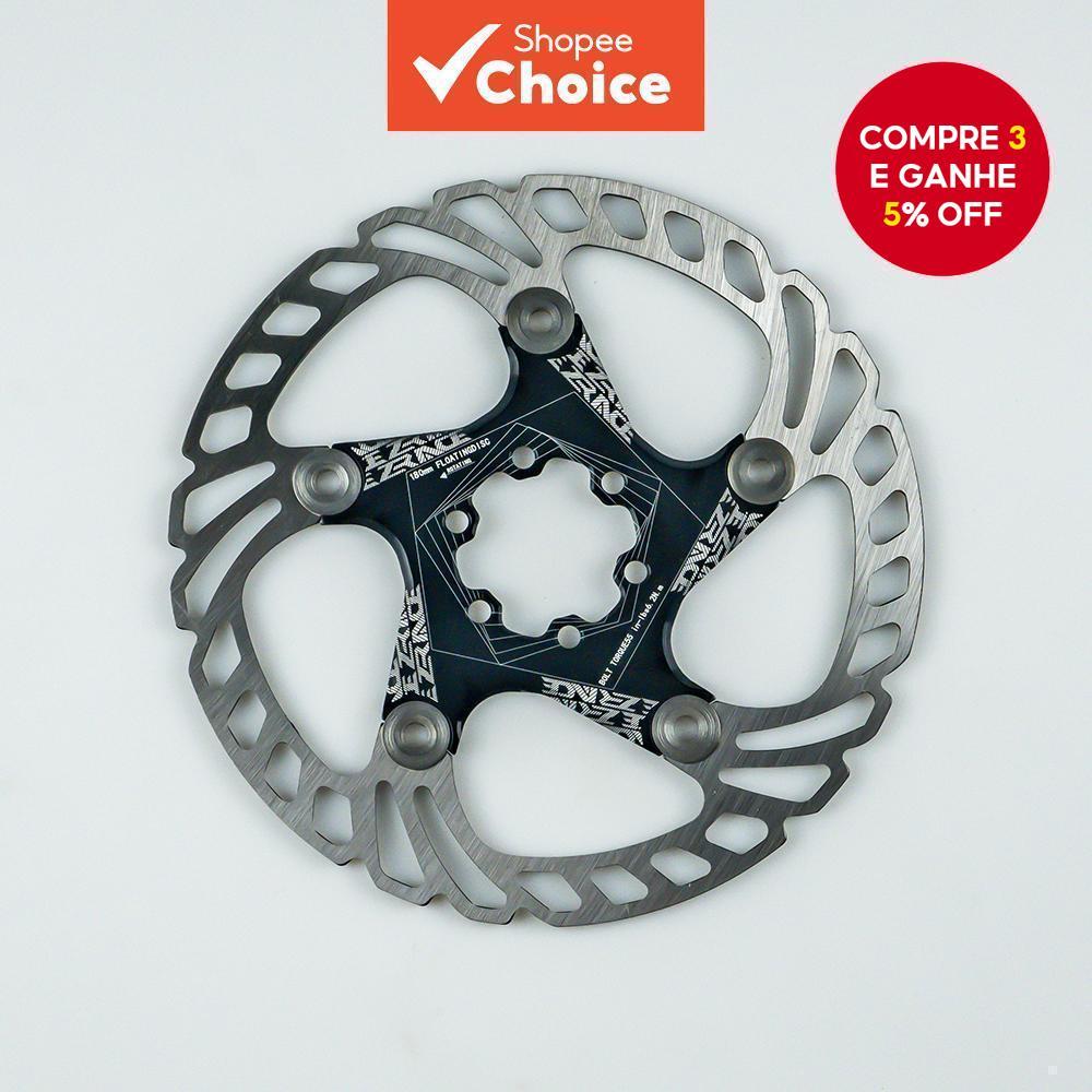 ZRACE Disco de Freio a Disco de Bicicleta MTB 140mm 160mm 180mm 203mm Rotor de Alta Dissipação de Calor Flutuante