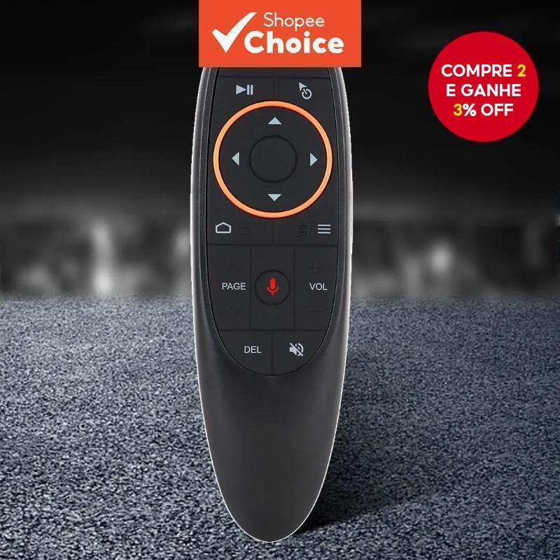 G10S Air Mouse Voz Controle Remoto Universal Para TV 2.4G Sem Fio IR Aprendizagem H96 MAX X88 Pro Android