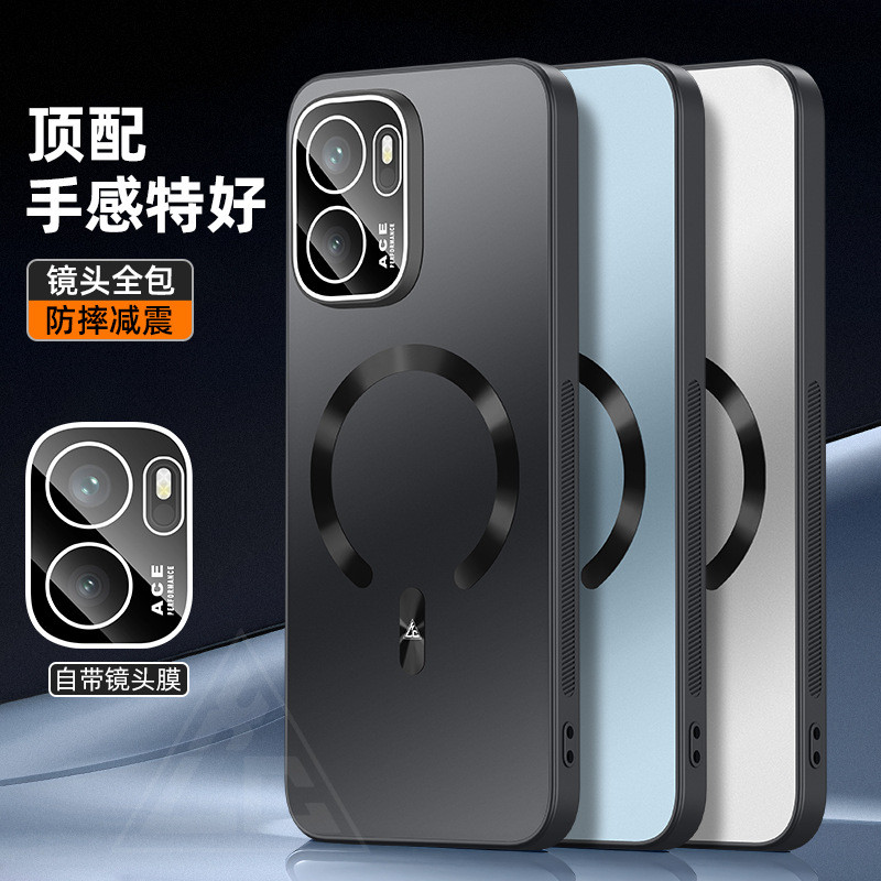 Para a capa do telefone OnePlus Ace6 Supreme Edition, novo modelo com proteção total para a lente, sucção magnética in