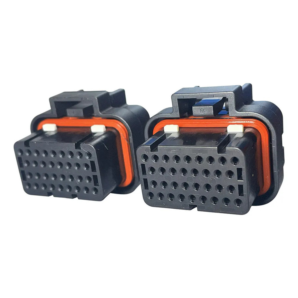 2 Conectores 34 Vias A E B Fueltech Ft600 / Injepro T10000