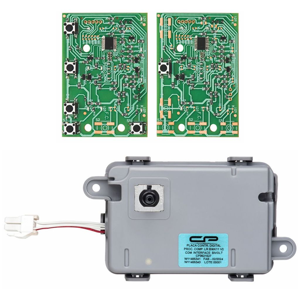 Placa Potência Interface Compatível Lavadora Brastemp BWK11 V2