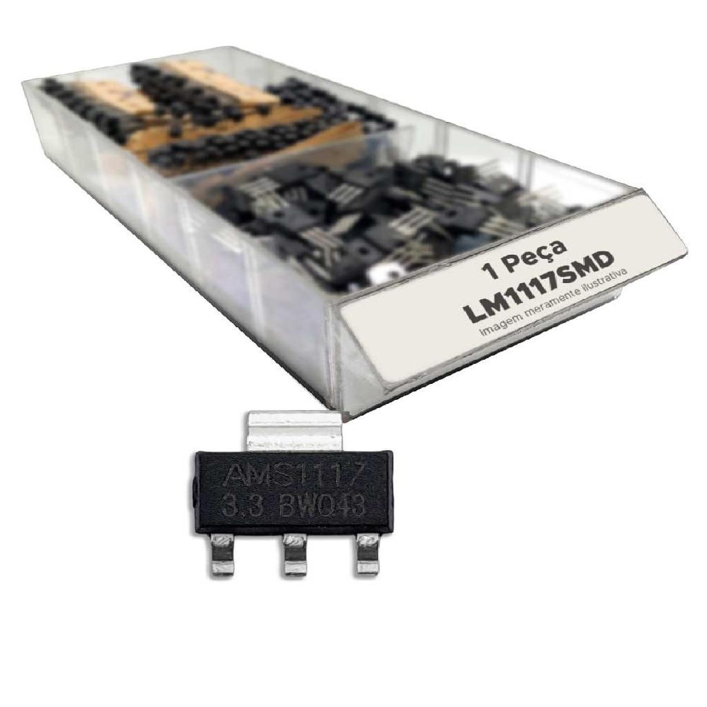 2x C.I. Lm117smd lm 1117 Smd Regulador de Tensão 3,3v Sot223