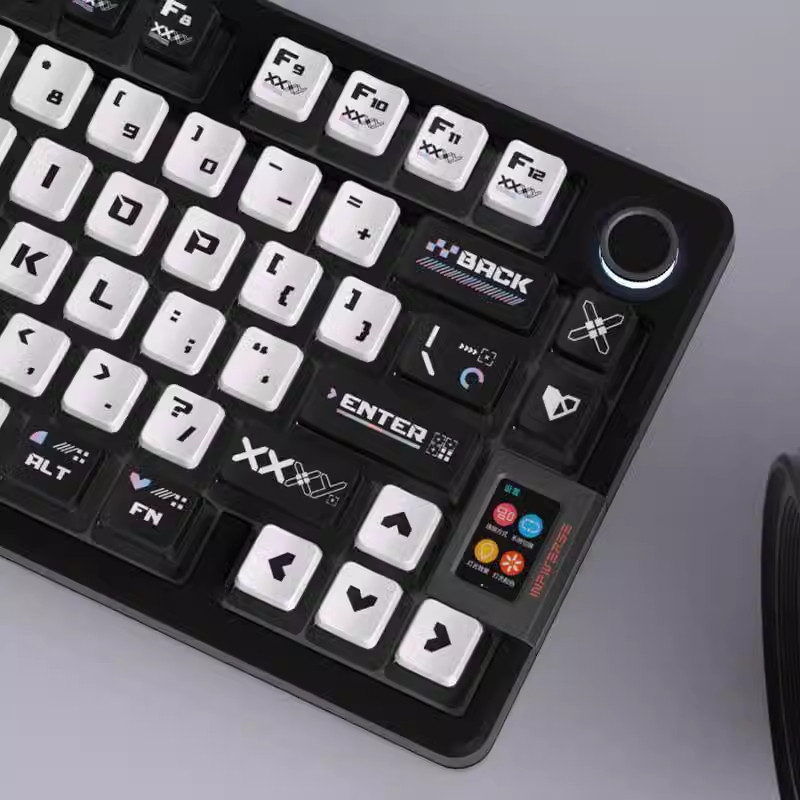 Conjunto de impressão CSGO Keycap translúcido lateral de quatro lados OEM Altura PBT Teclado mecânico de sublimação de c
