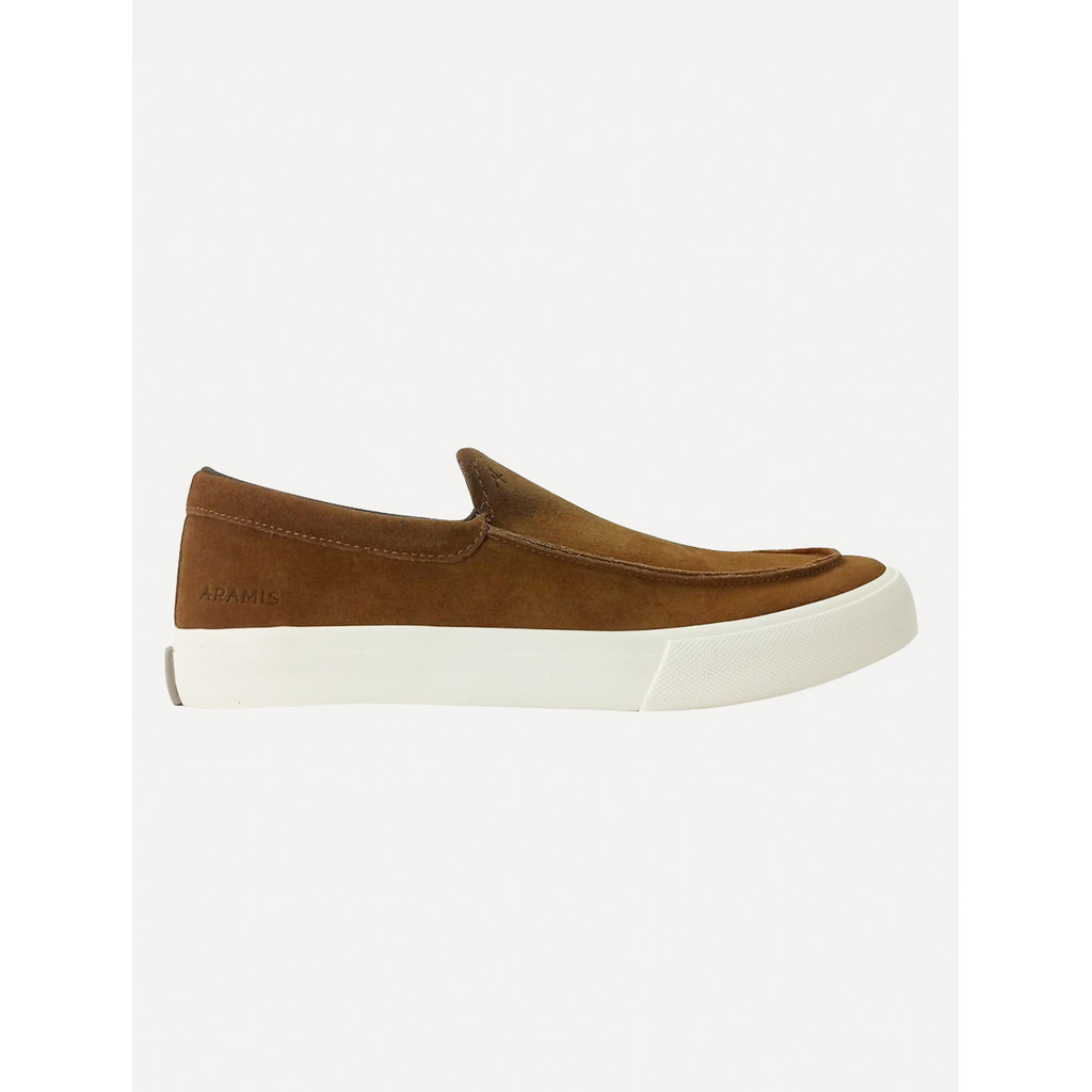 Tênis Aramis Masculino Slip On Easy Drive Suede Marrom
