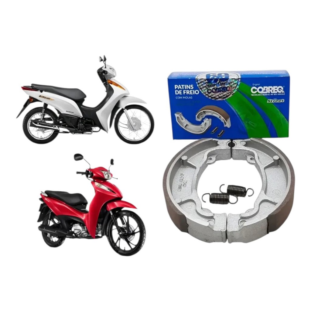 PATIM do FREIO  q vai no cubo tras BIZ 100 125 NXR 125 150 XR 200