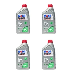 Kit 4 Unidades óleo Motor Mobil Super 5w30 Sp Dexos 1 Sintético 1l