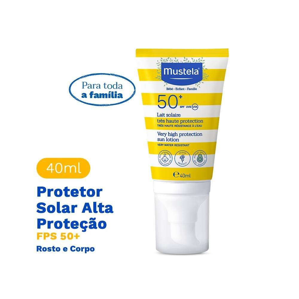 Protetor Solar Infantil Mustela Fps 50 40ml