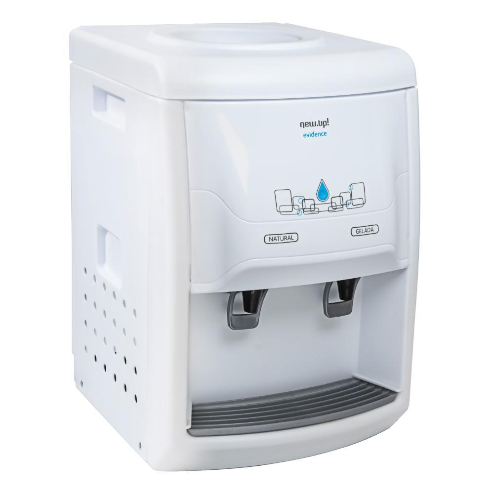 Bebedouro de Mesa Newup Evidence para Garrafão 10L e 20L Branco 127V com Compressor