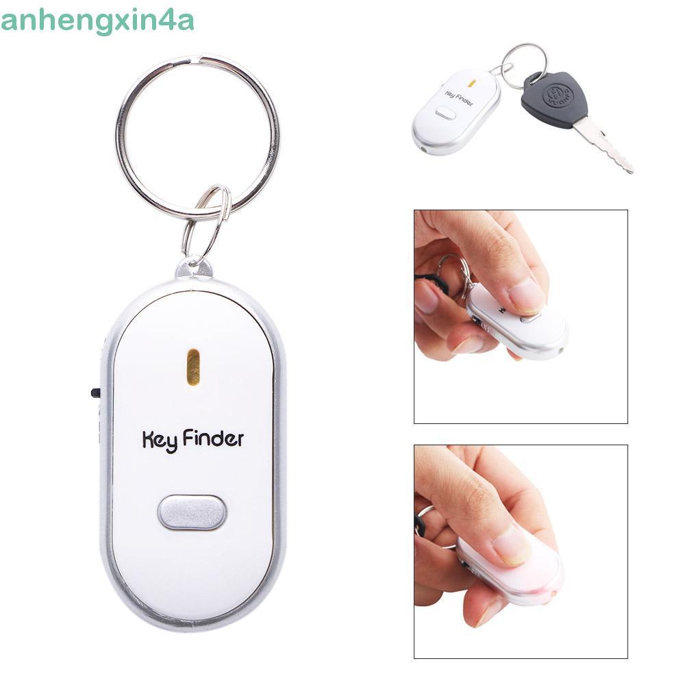 ANHENGXIN LED Apito Localizador De Chave Bip 4 Cores Chaveiro Luz Tocha Rastreador
