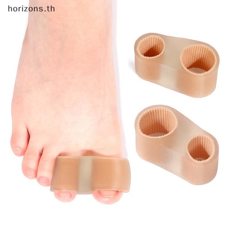 [B & H] 1 Peça/1 Par De Silicone Separador De Dedo Do Pé Joanete Corretor De Hálux Valgo Polegar Correção Alisador Ferra