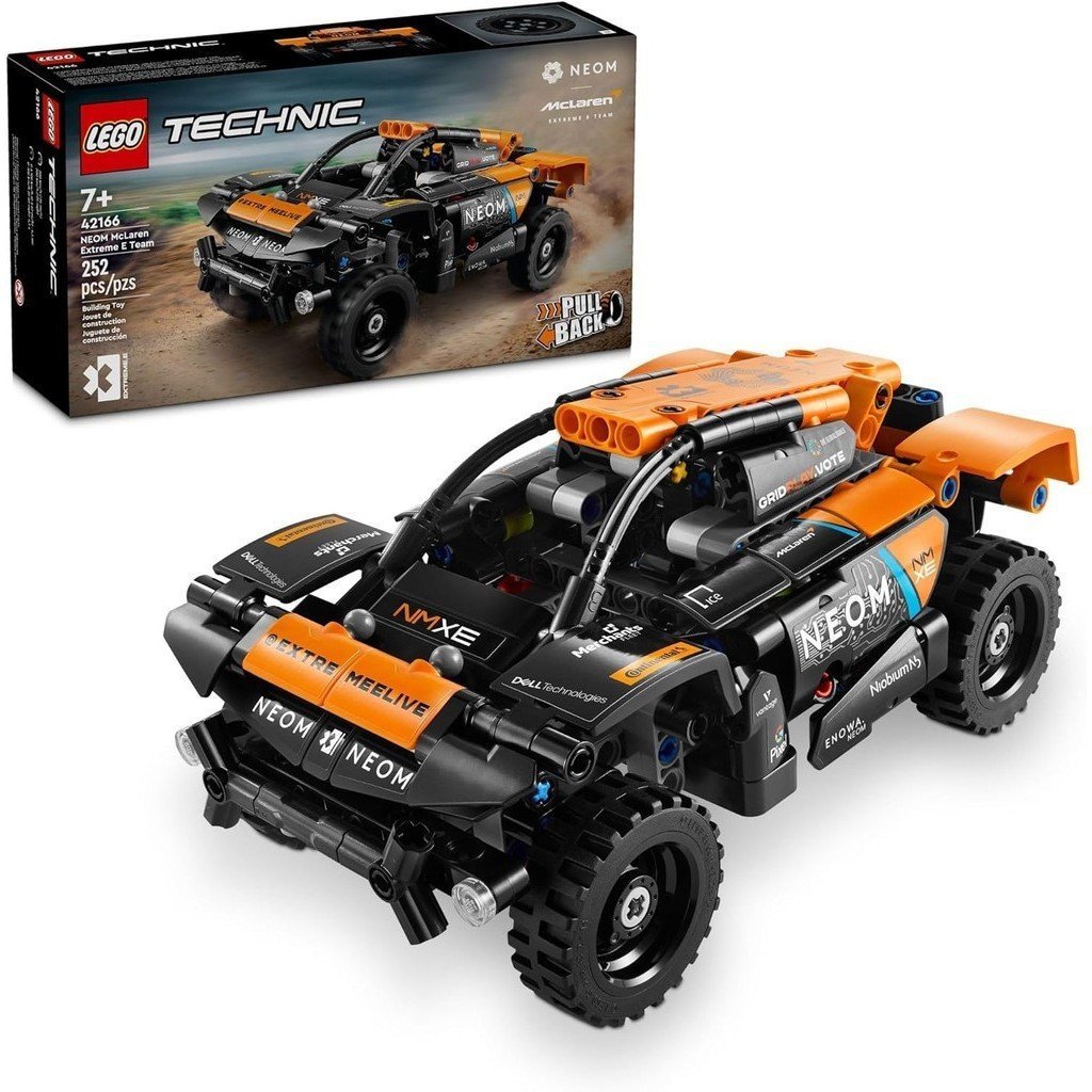 Lego Technic 42166 Neom McLaren Extreme E Carro de Corrida (252 peças)
