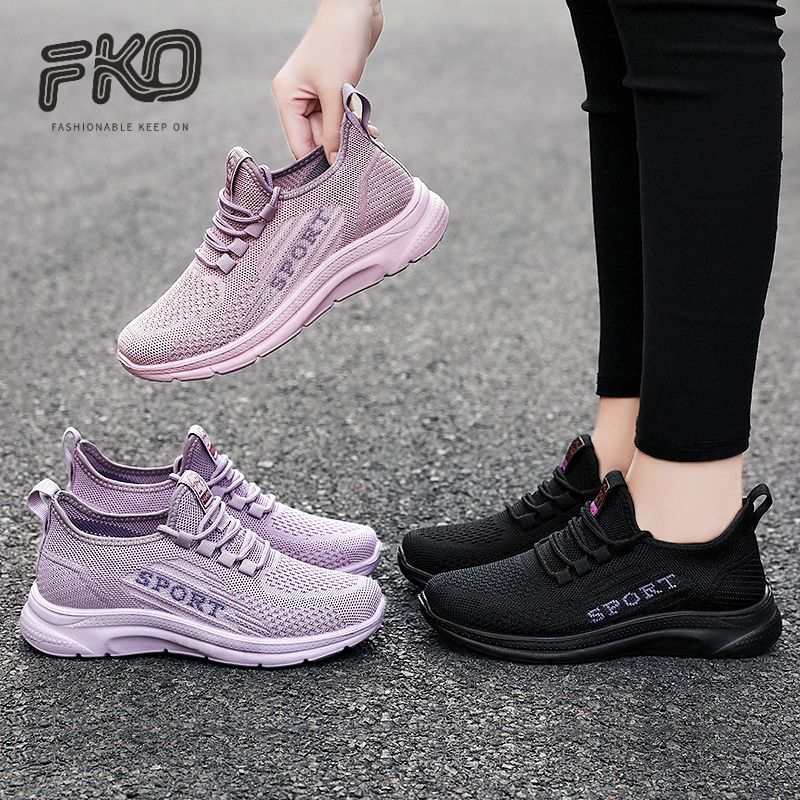 Sapatos femininos pretos esportivos femininos sapatos casuais velhos sapatos de pano de pequim sapatos mãe trabalho cozi