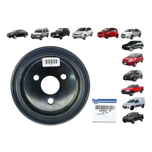 Polia Bomba Direção Fire 1.0 / 1.3 / 1.4 3pk Palio Strada Un