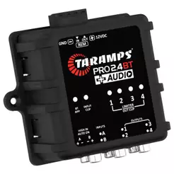 PROCESSADOR DE AUDIO DIGITAL TARAMPS PRO 2.4BT + AUDIO PRETO