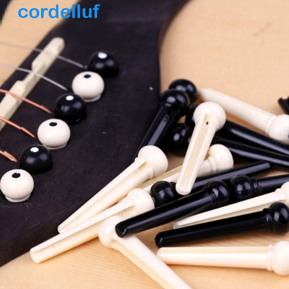 CORDELLUF Extrator Conjunto De Guitarra Pinos Cordas Cone Fixo Peças Instrumentos Acessórios Pegs