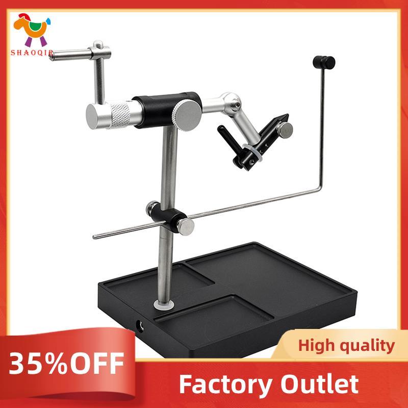 Mesa De Amarração De Gancho Conjunto Mosca Torno E Pedestal 360 ° Ferramenta De Fabricação De Rotação Ferramentas Pesca