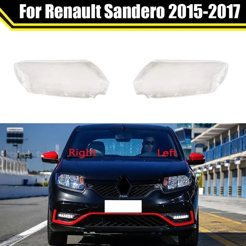 Frente Do Carro Protetor Farol Lente Capa Sombra Escudo Auto Transparente Luz Habitação Lâmpada Para Renault Sandero 201