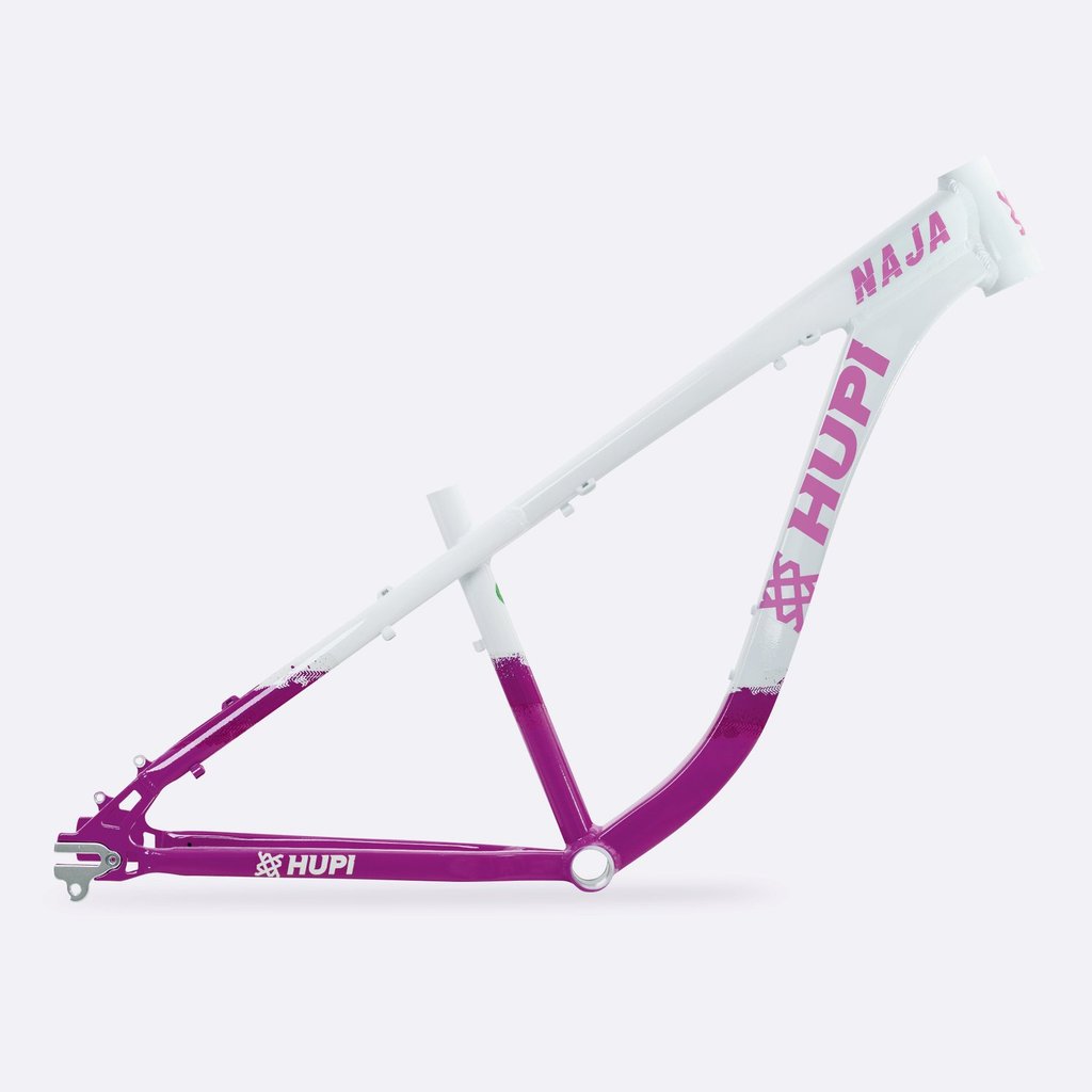 QUADRO HUPI NAJA V9 GANCHEIRA HORIZONTAL Cor: BRANCO/ROXO/ROSA Tamanho: UNICO