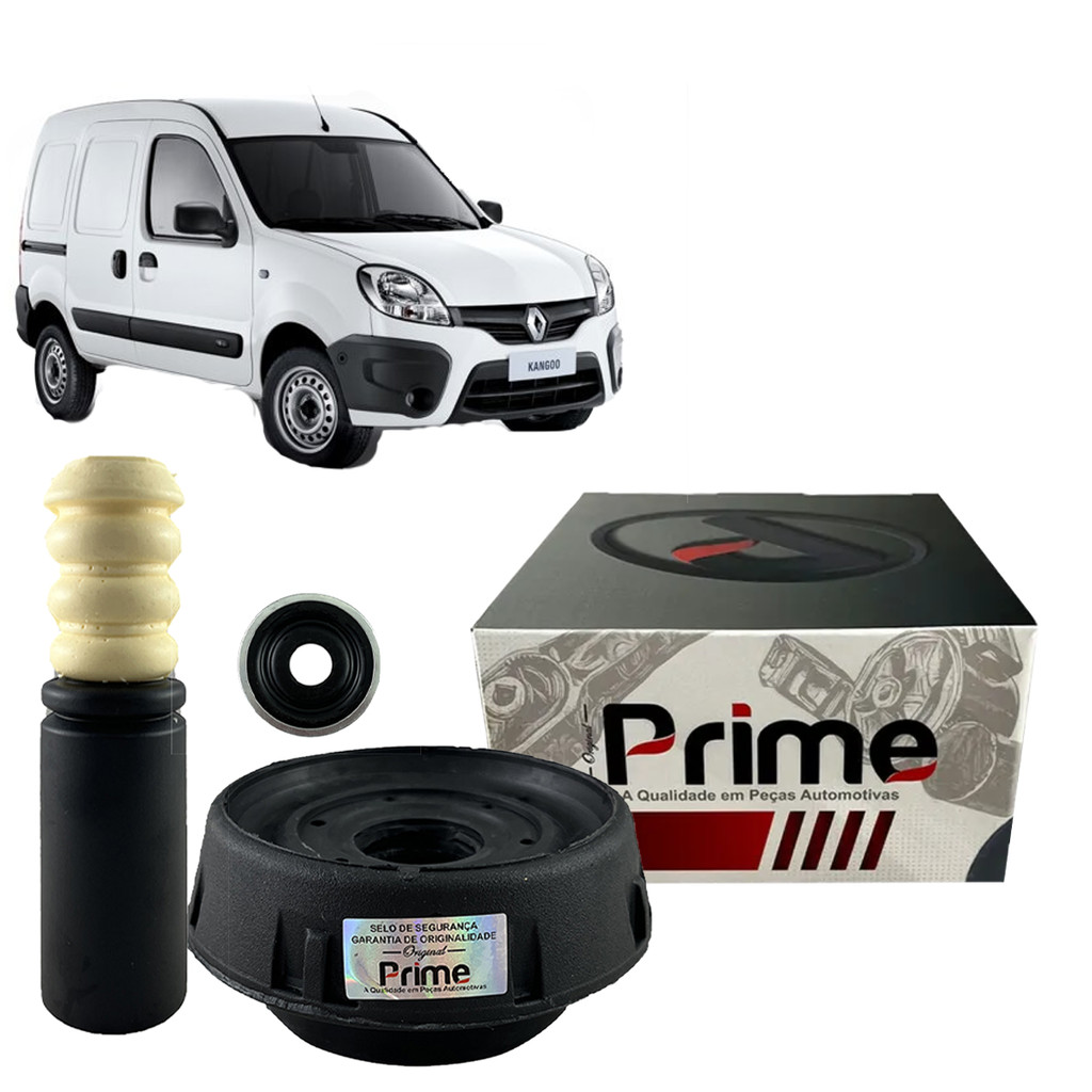 Kit Suspensão Coxim Amortecedor Rolamento Batente Coifa Renault Clio Kangoo Symbol 2000  2001 À 2020
