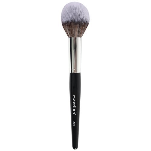 Pincel Oval Para Pó Facial Macrilan A05 Profissional