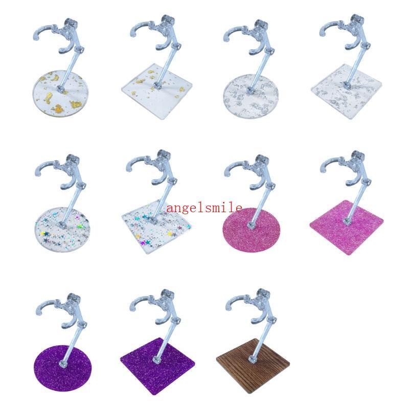 2 Peças Modelo Figura Display Estatueta Suporte Para Exibir Ação Base Seguramente Estável Exposição