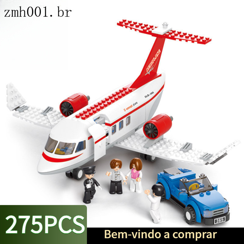 Modelo De AviãO De AviaçãO Blocos De ConstruçãO De MicropartíCulas Para CriançAs Quebra-CabeçAs Brinquedos Diy LEGO