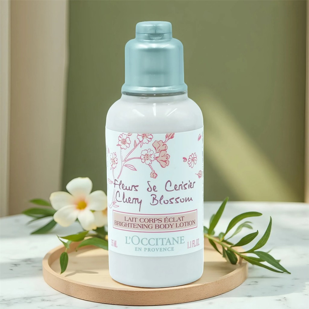 L'Occitane Sweet Cherry Blossom Loção Corporal Conjunto De Gel De Banho 35ml Fragrância De Longa Duração Presente Compan