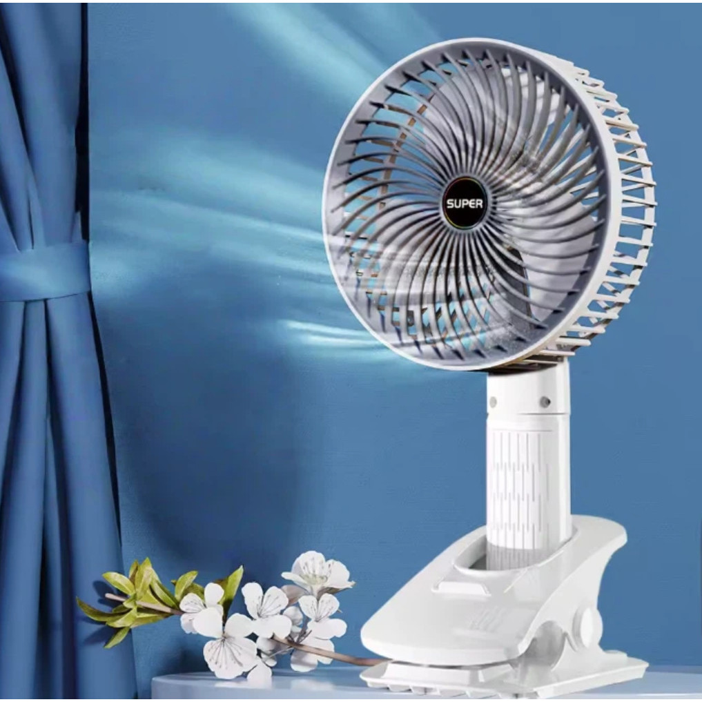 Ventilador Portátil Pequeno USB Recarregável 3 Niveis Ventilador de mão Sem Fio Elétrico UNIBOM
