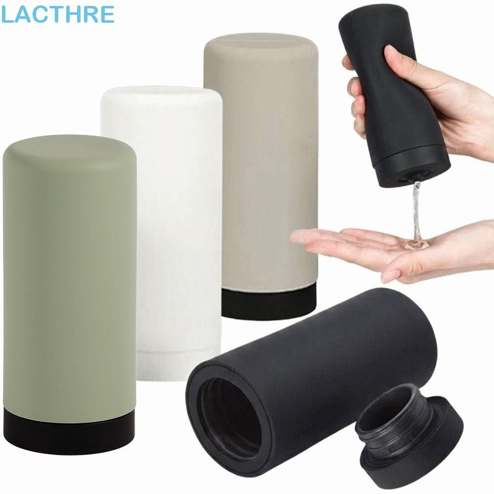 Distribuidor Portátil De Loção LACTHRE , Garrafa Recarregável De Silicone Com Capacidade De 240ml , Tipo Espremedor