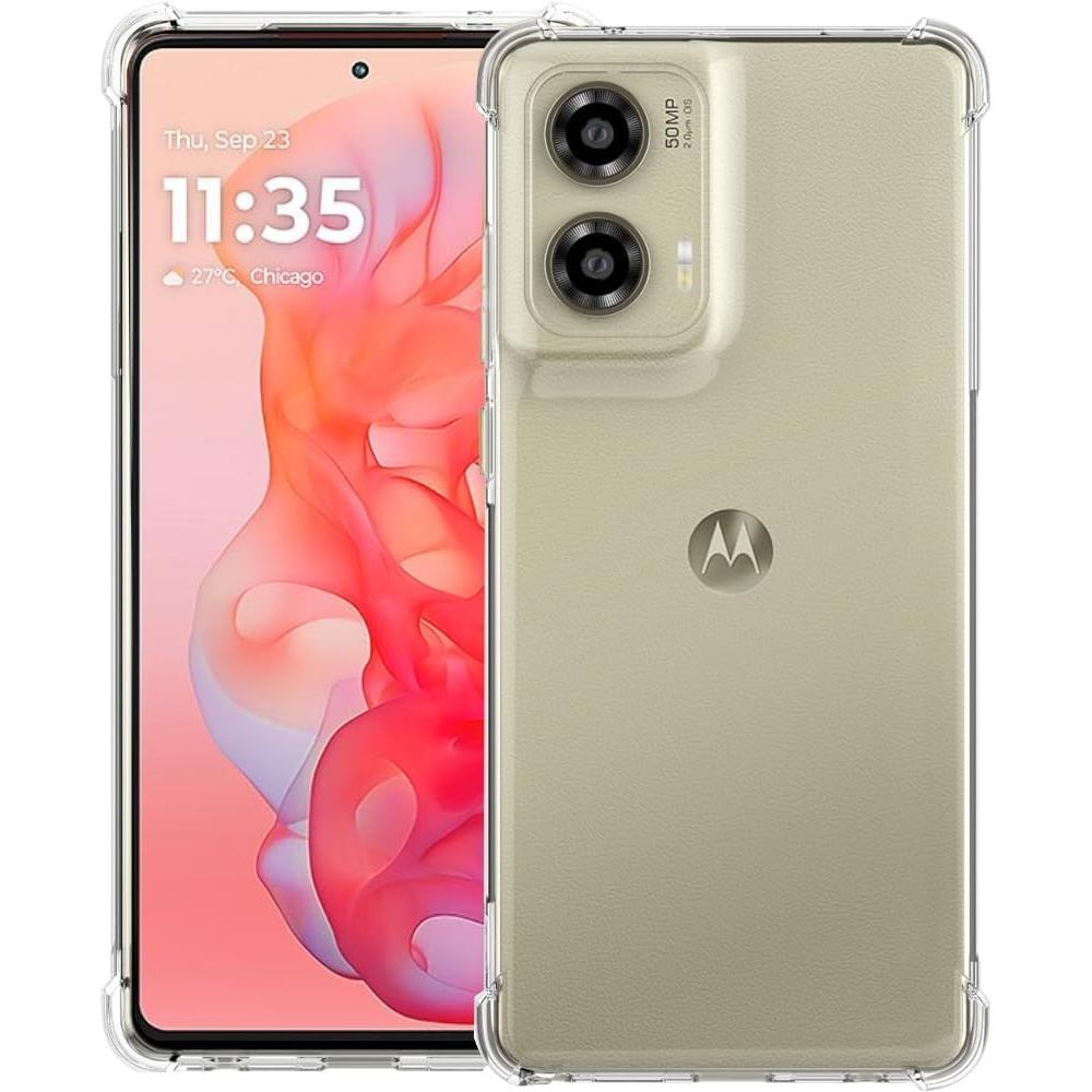 Capa Folmeikat para Motorola Moto G Stylus 5G 2024, Capa Protetora Flexível de T