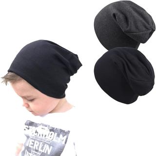 Toucas de Algodão para Meninos, Gorros Quentes e Confortáveis para Bebês, Toucas de Tricô para Crianças de 6 a 60 Meses
