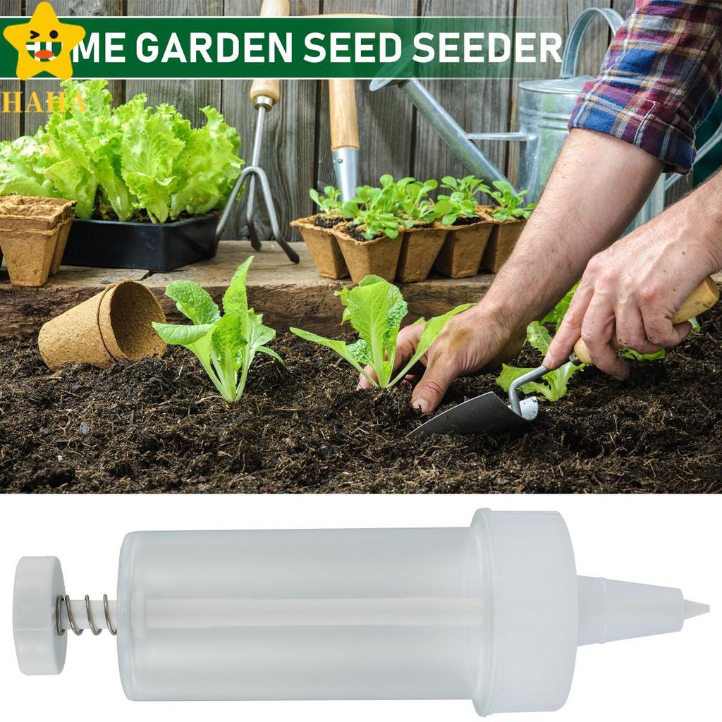 Mini Dispensador De Sementes De Semeadura De Plástico Pequeno Espalhador Mão Semeador Ferramenta Manual Plantador Jardim