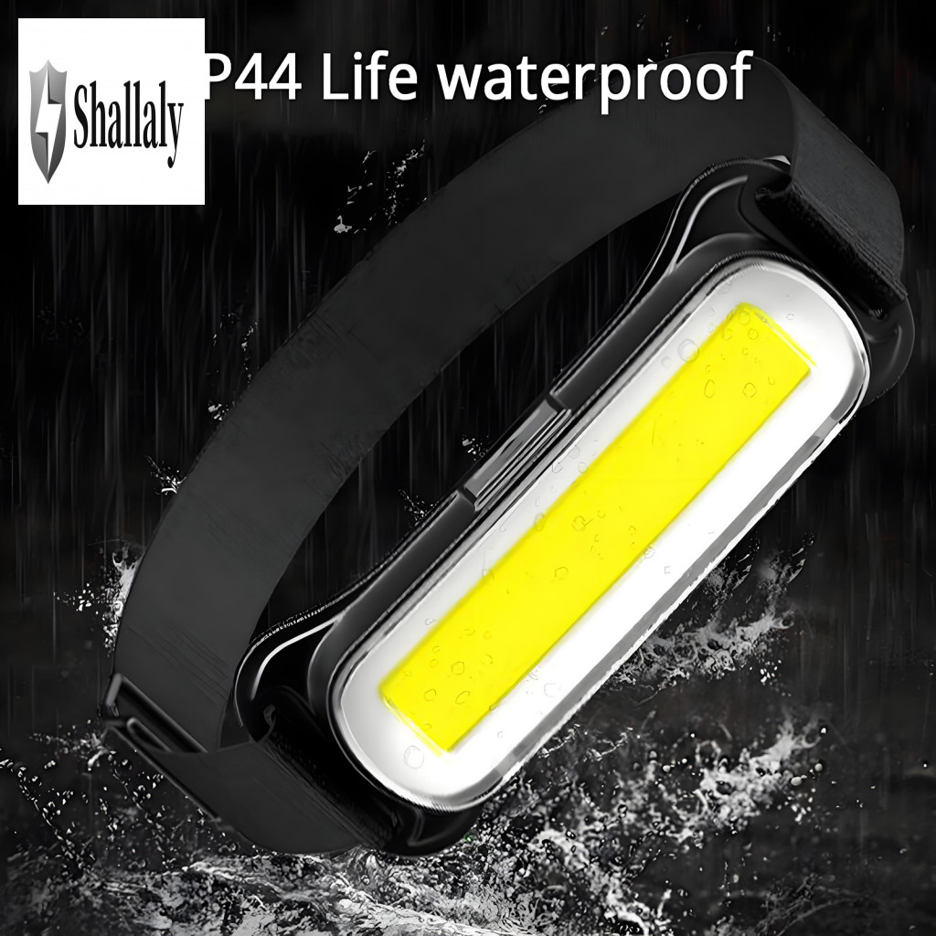 Adjustable Headlamp Multi-function Waterproof Usb Rechargeable 3 Modes Hands-free Lightweight Outdoor Camping Night Runn