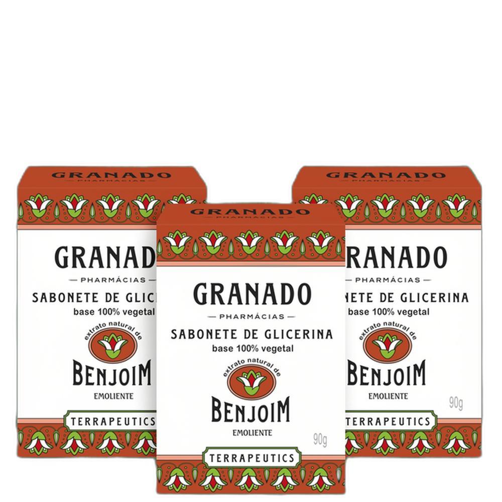 Granado Benjoim De Glicerina - Sabonete Em Barra 3x90g Blz