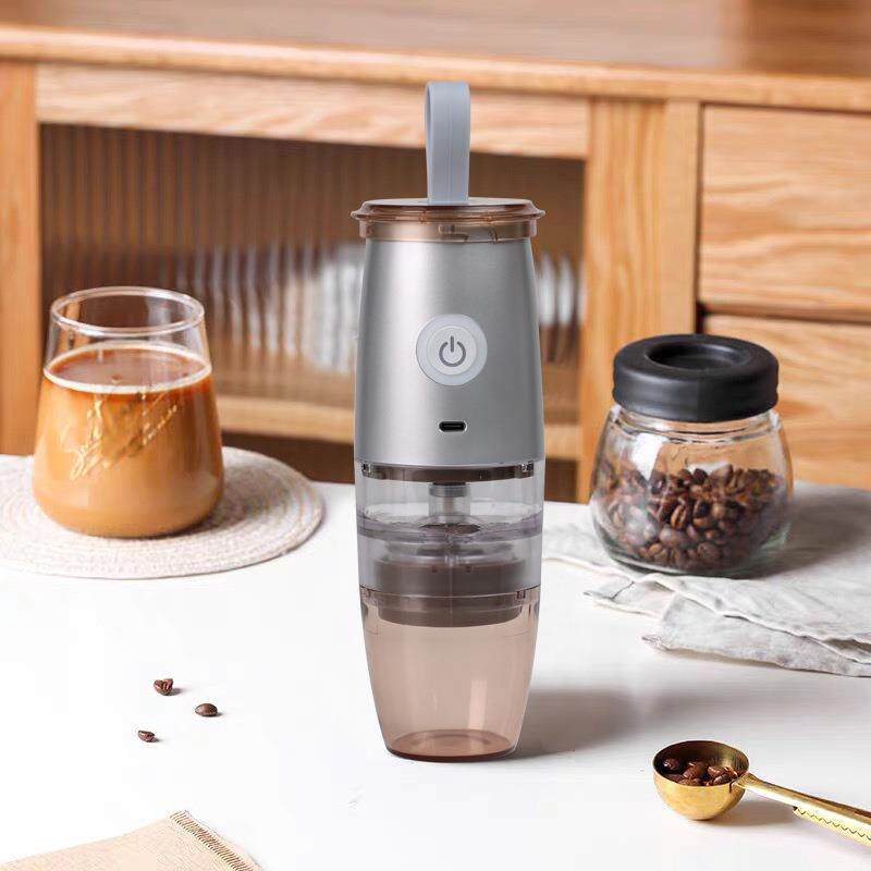 [Premium] Cafeteira Elétrica para Uso Doméstico, Máquina de Moer Café Compacta e Portátil Estilo Americano, Totalmente A