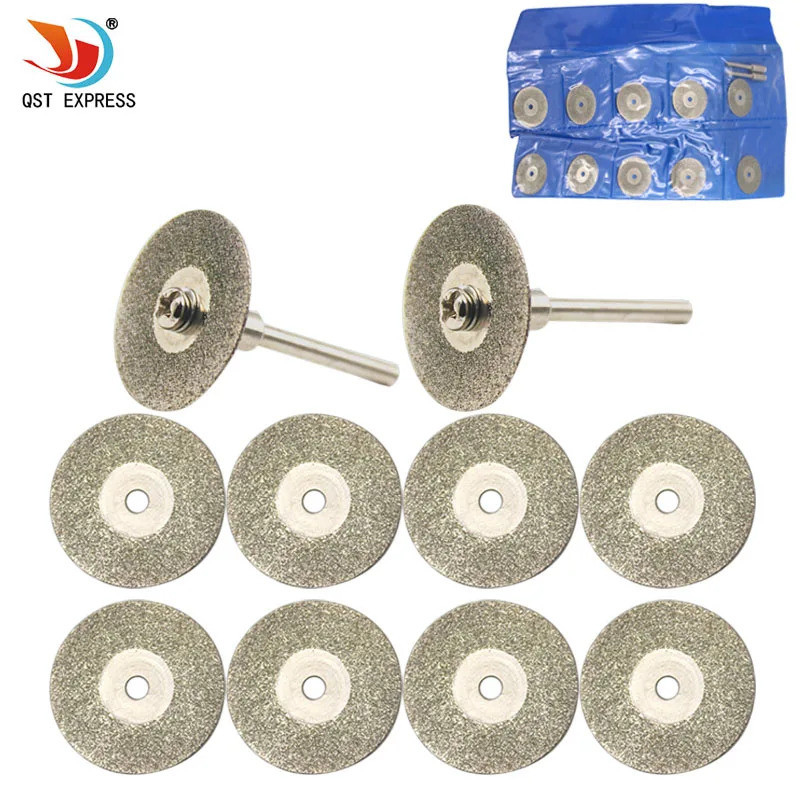(Quente) 25mm Acessórios dremel Rebolo De Diamante Serra De Mel mini Disco De Corte De circular Ferramenta Rotativa PSTW