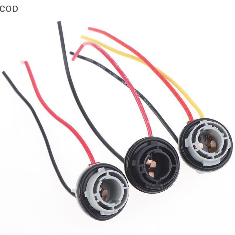 [glb] 2pcs 1156 1157 Lâmpada Soet BAY15D Suporte Para P21/5W Base Adaptadora Conector BR